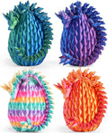 Rapean 8" 3D Printed Dragon Eggs, Easter Basket Stuffers for Kids and Teens
