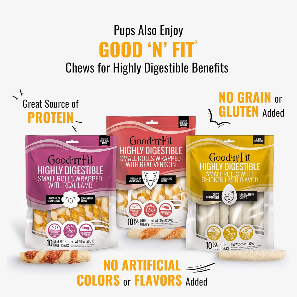 Good ‰Û÷n‰۪ Fun Triple Flavor Kabobs Chews for All Dogs, 24 Ounces, Treat