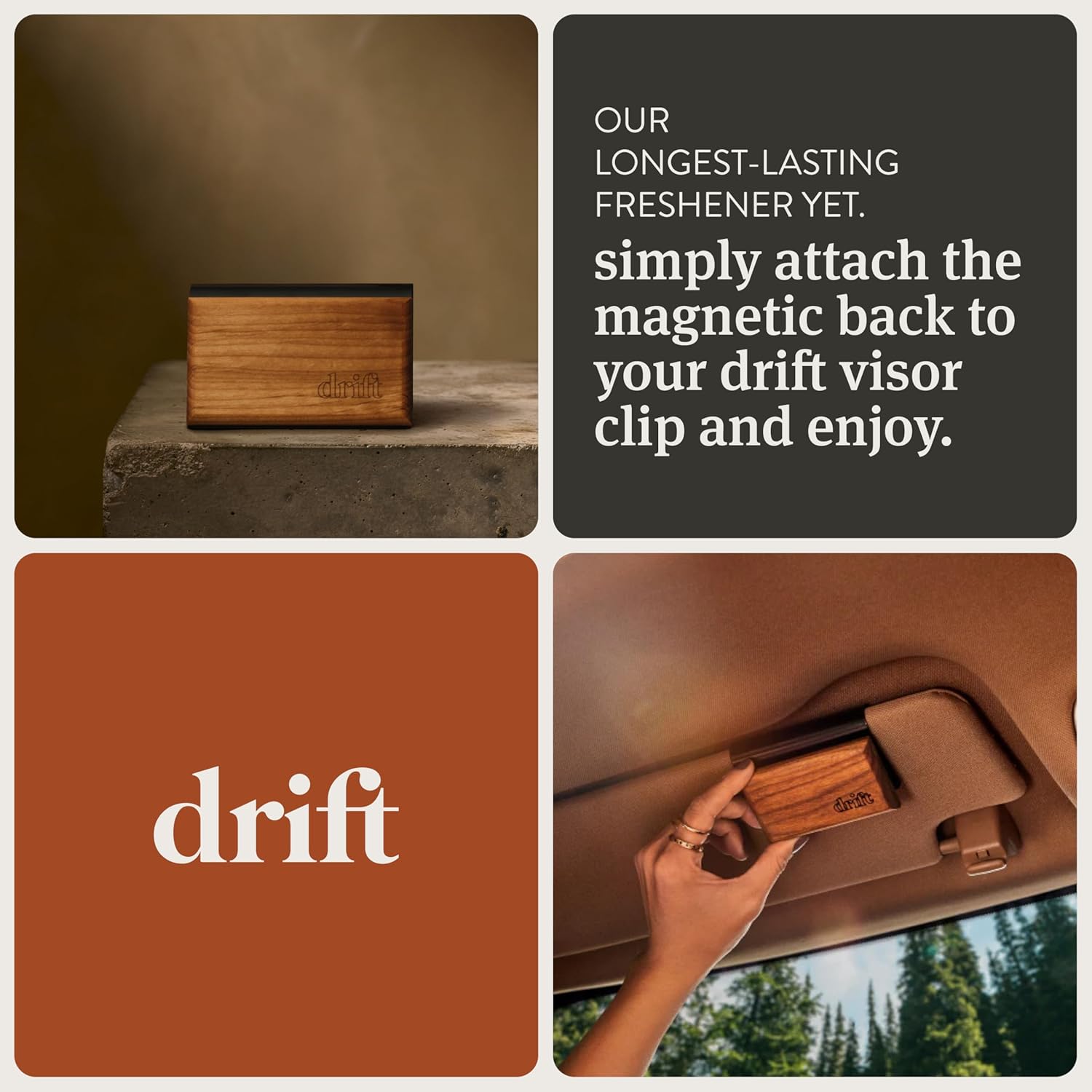 Drift Car Air Freshener - The Original Wood Air Freshener - Car Odor