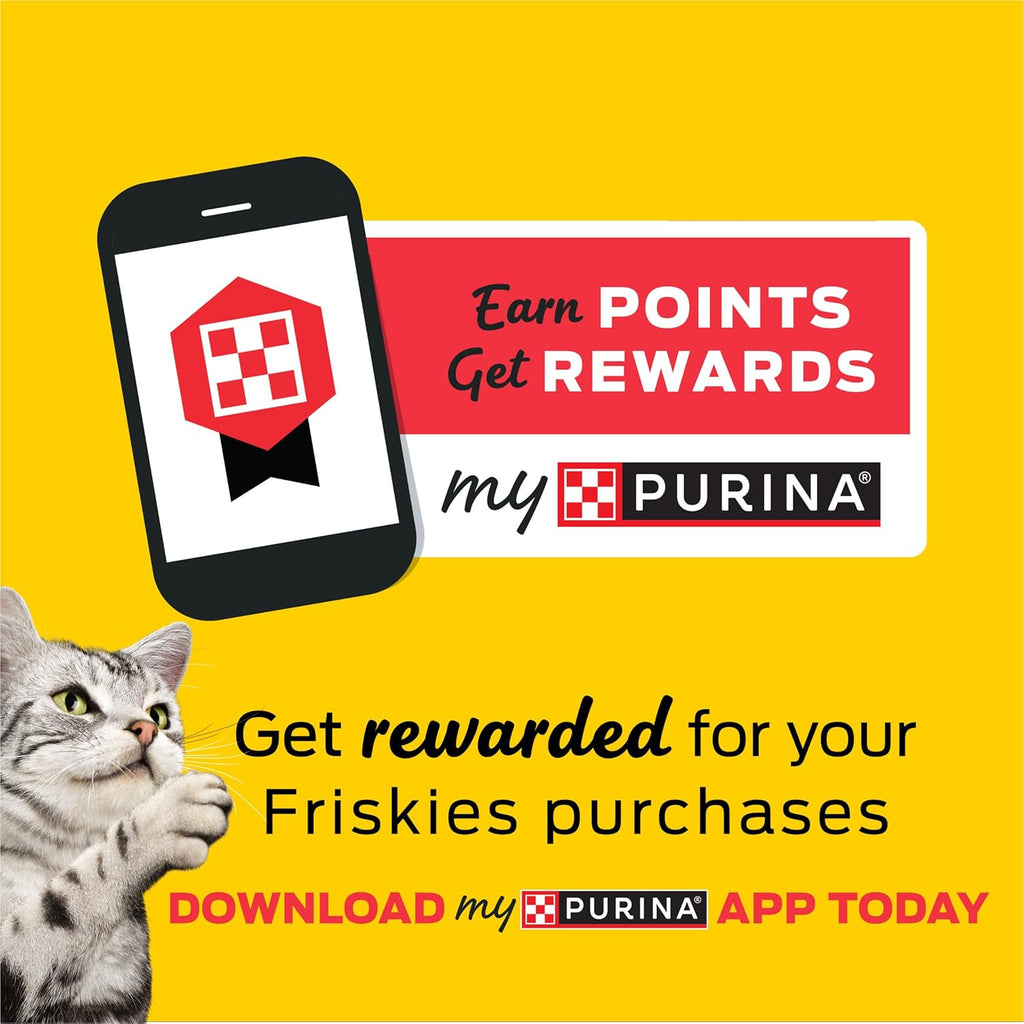 Purina Friskies Dry Cat Food Seafood Sensations With Salmon, Tuna, and Shrimp