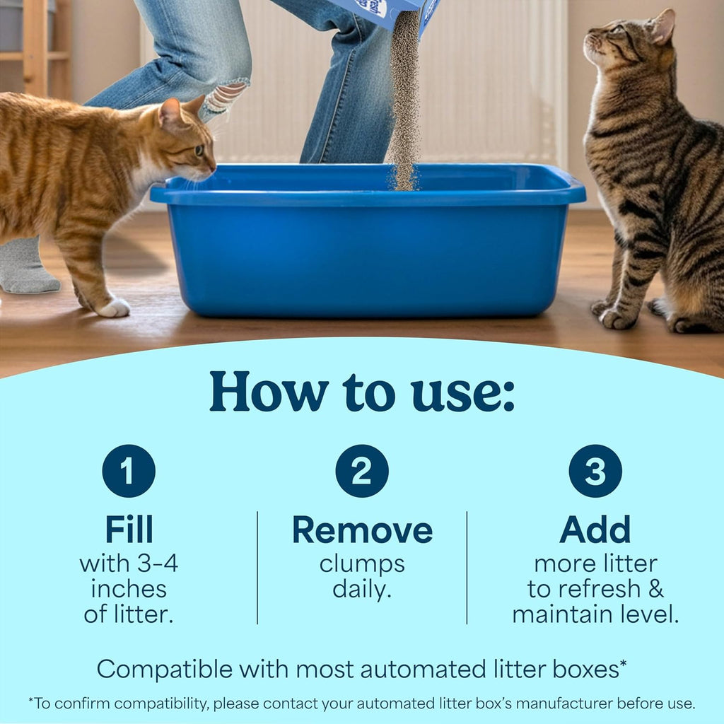 Fresh Step Heavy Duty Odor Block Advanced Multi Cat Clumping Litter with