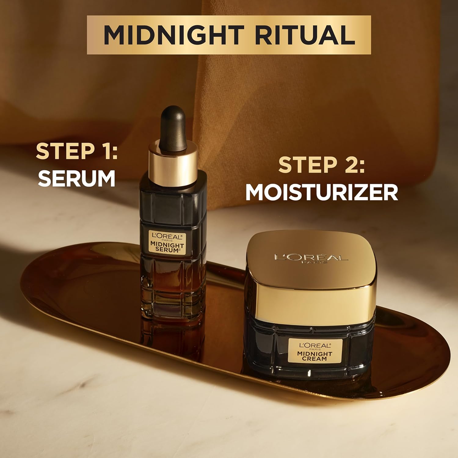 L'Oreal Paris Age Perfect Anti-Aging Midnight Face Cream, Fragrance-Free Face