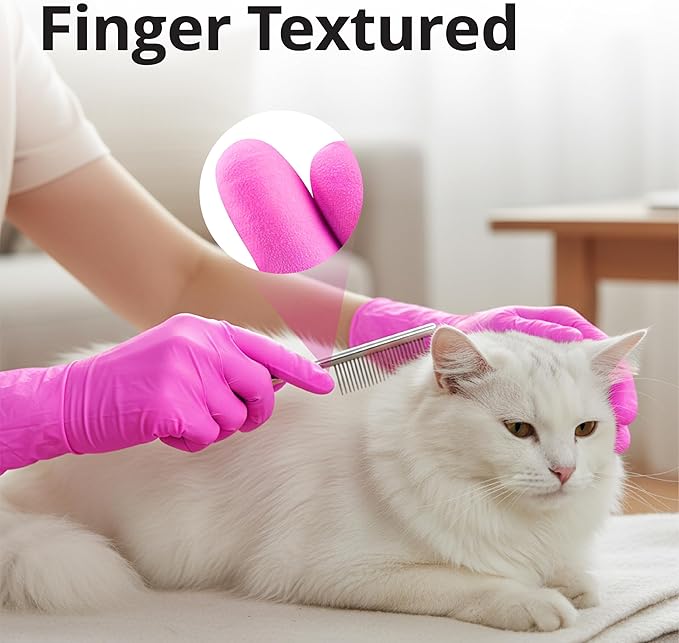 SwiftGrip Powder-Free Nitrile Gloves, 3-mil, Disposable Nitrile Gloves