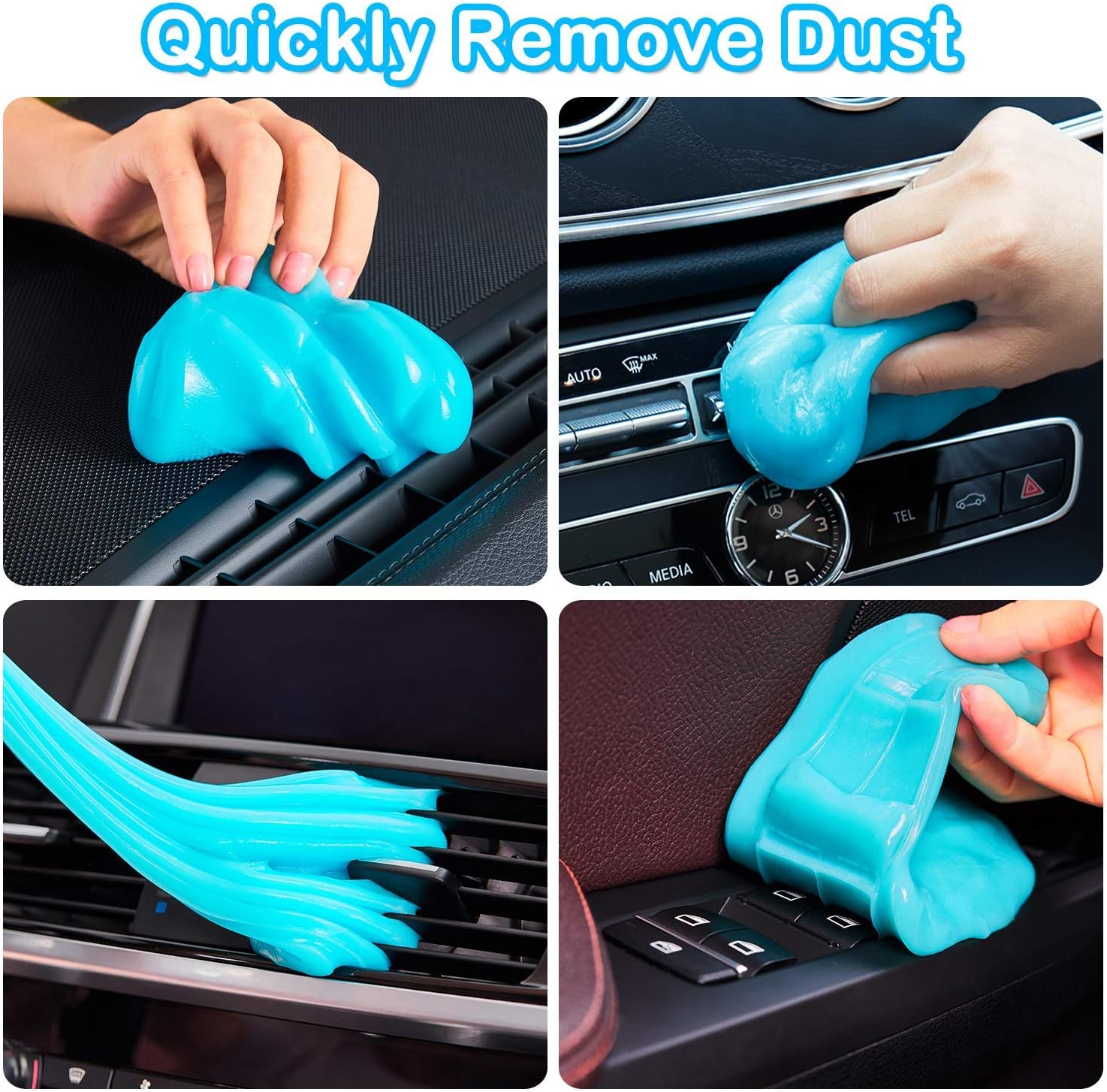 PULIDIKI Car Cleaning Gel Car Clean Putty, Universal Car Interior Cleaner
