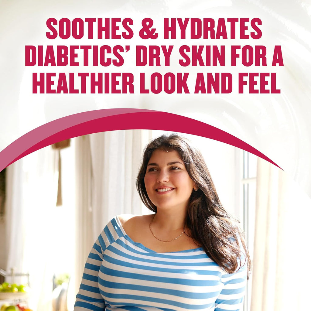 Gold Bond Diabetic Body Lotion, Dry Skin Relief with Vitamin E & Aloe to