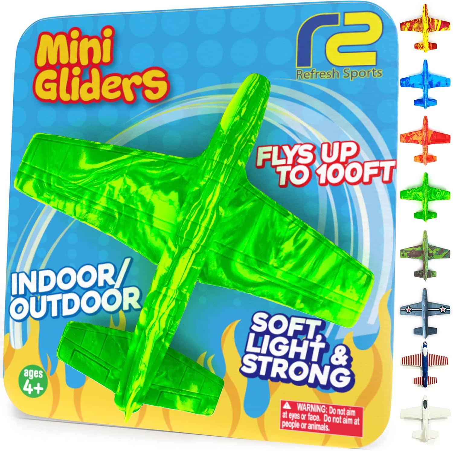 Foam Airplanes - Easter Basket Stuffers for Kids All Ages 4 5 6 7 8 9 10 Year
