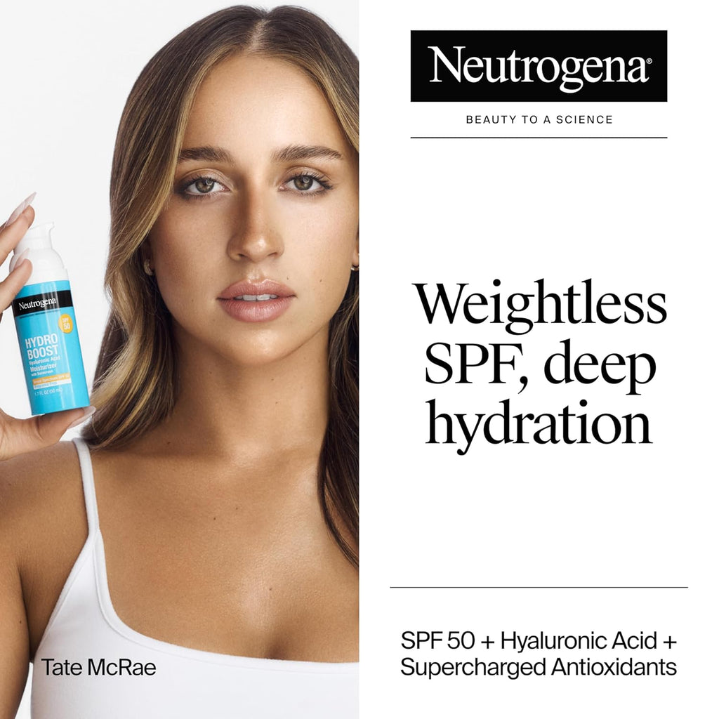 Neutrogena Hydro Boost Hyaluronic Acid Face Moisturizer with Broad Spectrum