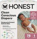 The Honest Company Comfort Dry Disposable Diapers for Sensitive Skin