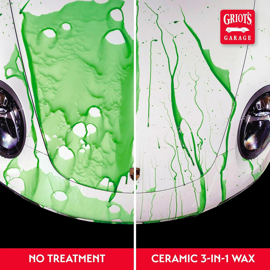 Griot‰۪s Garage Ceramic 3-in-1 Wax, SiO2 Spray for Cars, Trucks, and RV‰۪s