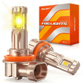 SEALIGHT H11/H16/H8 Yellow LED Fog Light Bulb, 18000LM Ultra Bright Yellow