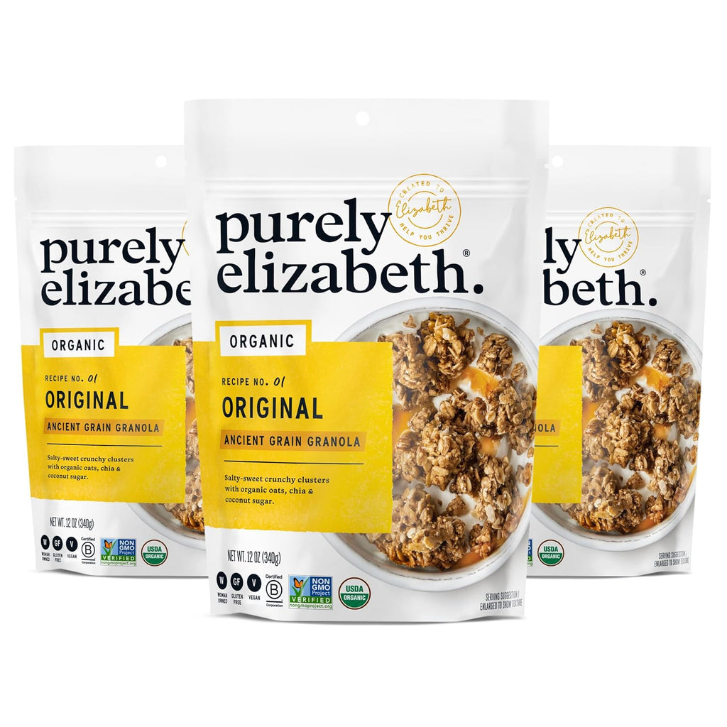 Purely Elizabeth Organic Original, Ancient Grain Granola, Gluten-Free
