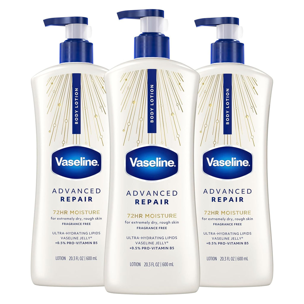 Vaseline Intensive Care Unscented Advanced Repair Body Lotion