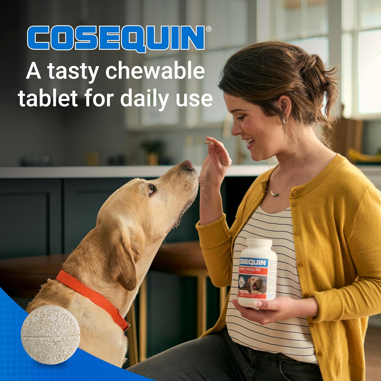 Nutramax Cosequin for Dogs Joint Health Supplement, Contains Glucosamine for