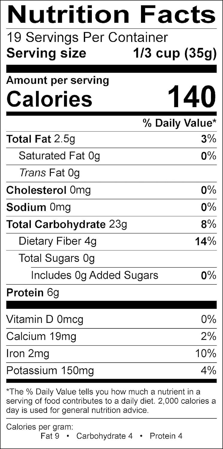 One Degree Organic Foods, Gluten Free Sprouted Rolled Oats, 2.27kg/5 lbs.
