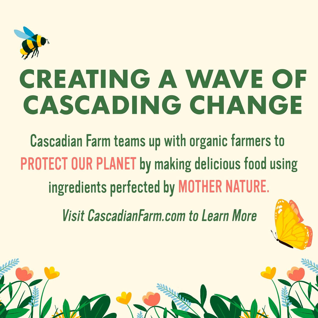 Cascadian Farm Organic Granola, No Added Sugar, Blueberry Vanilla Cereal