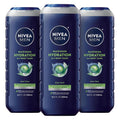 NIVEA MEN Maximum Hydration Body Wash for Dry Skin, Aloe Vera Enriched