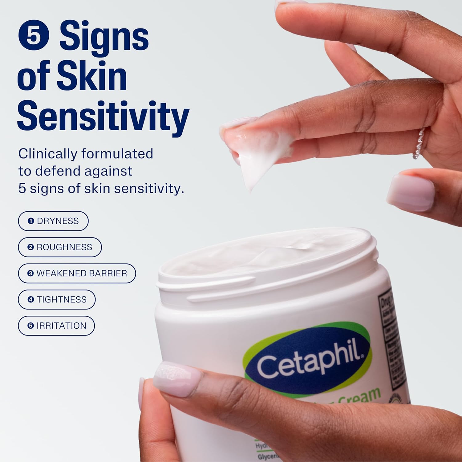 Cetaphil Face & Body Moisturizer, Hydrating Moisturizing Cream for Dry to