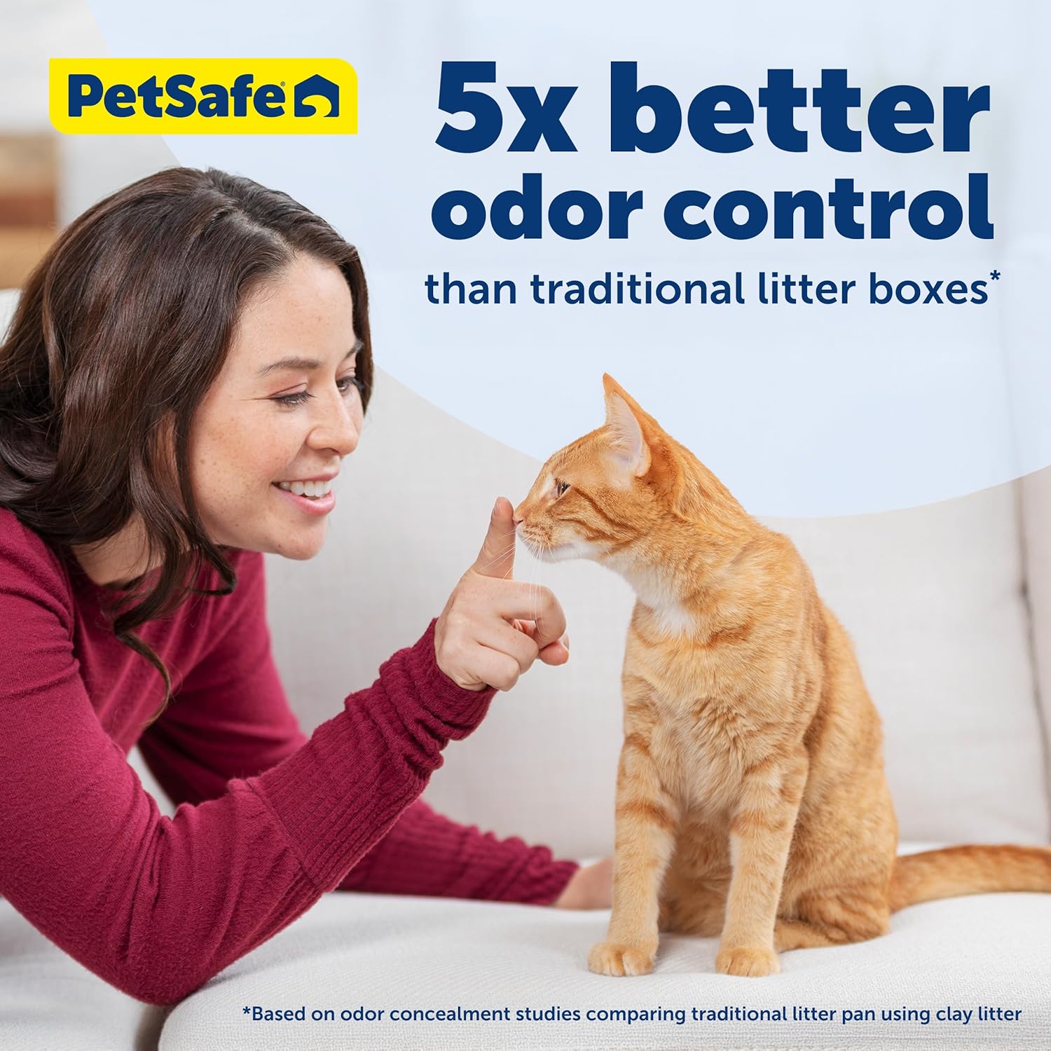 PetSafe ScoopFree Disposable Crystal Cat Litter Tray - Easy Cleaning Box