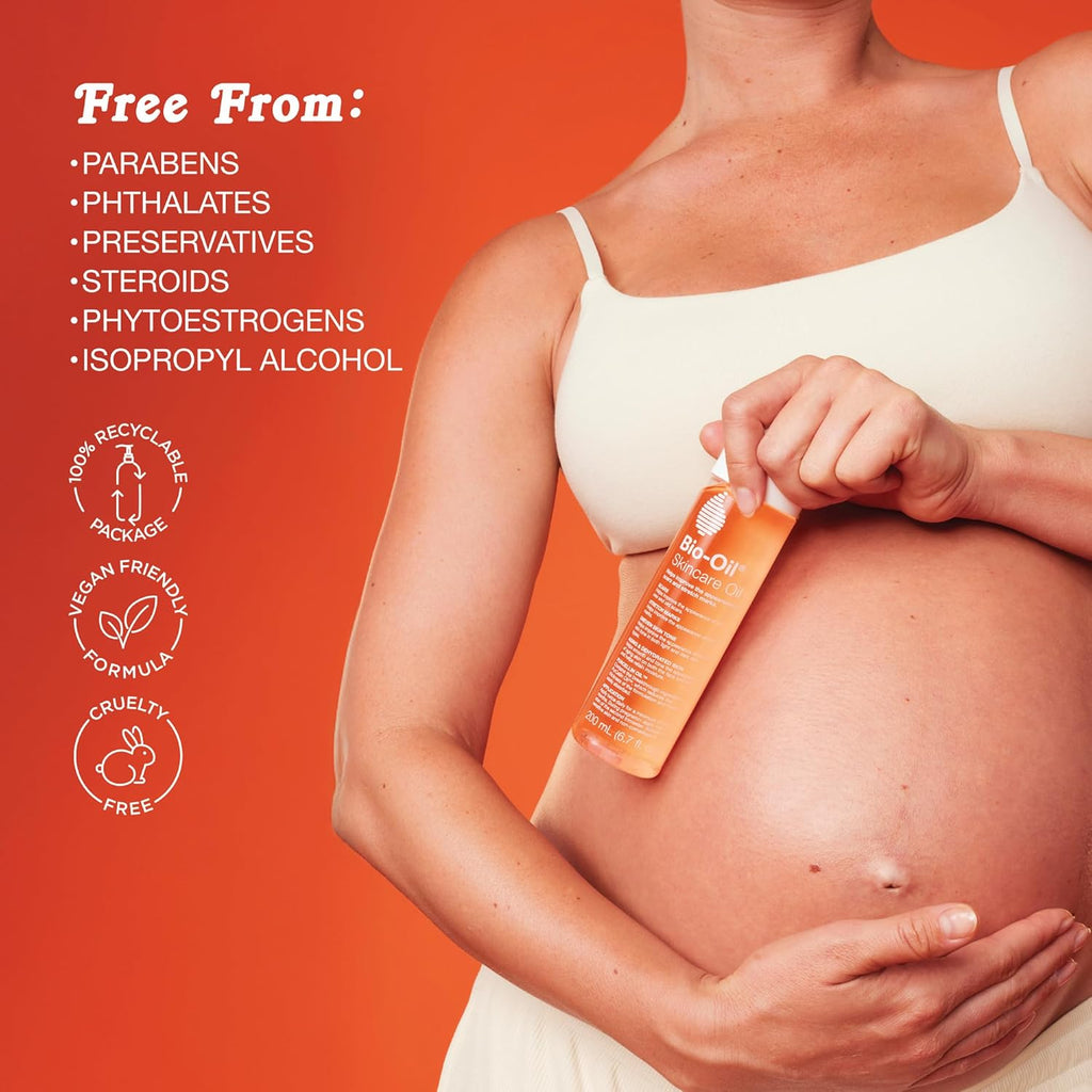 Bio-Oil Skincare Body Oil Serum, Face and Body Moisturizer with Vitamin E &