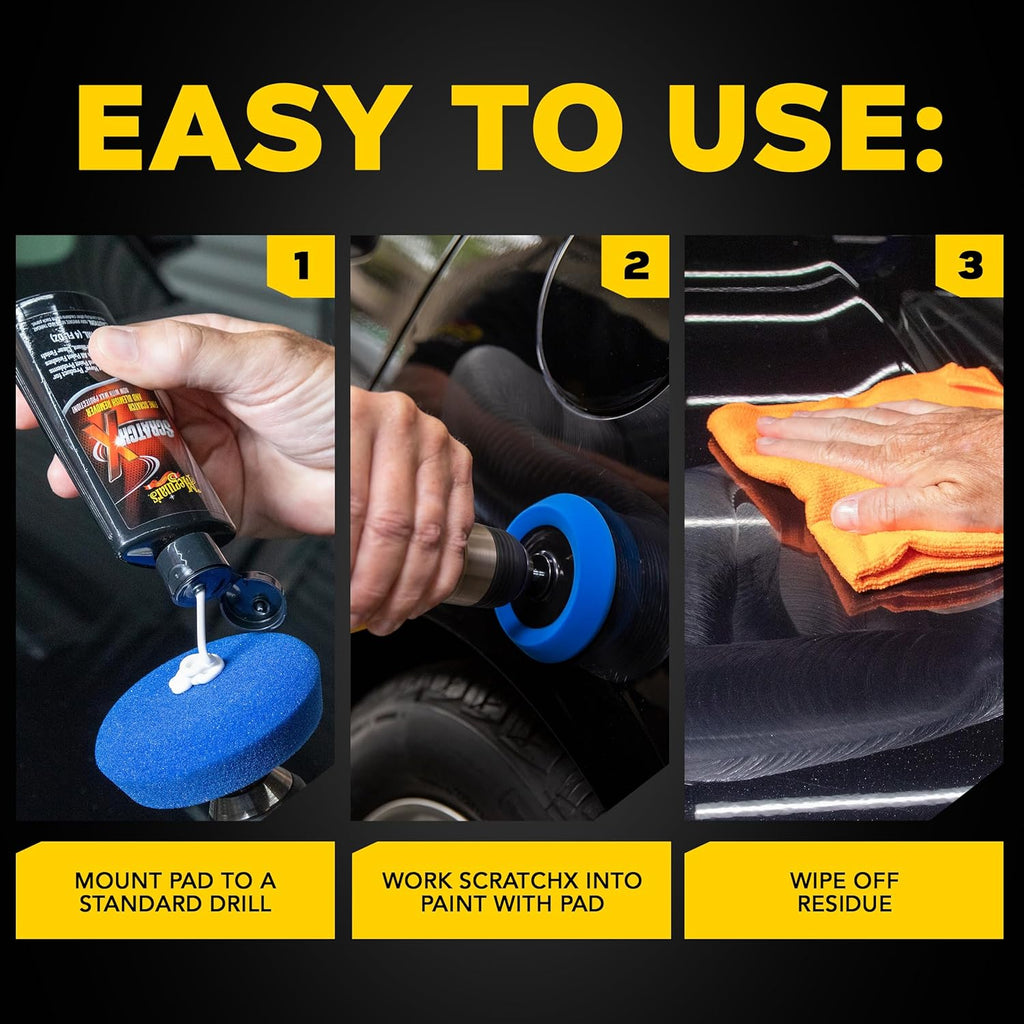 Meguiar's Quik Eraser Kit, Car Scratch Remover for Repairing Surface