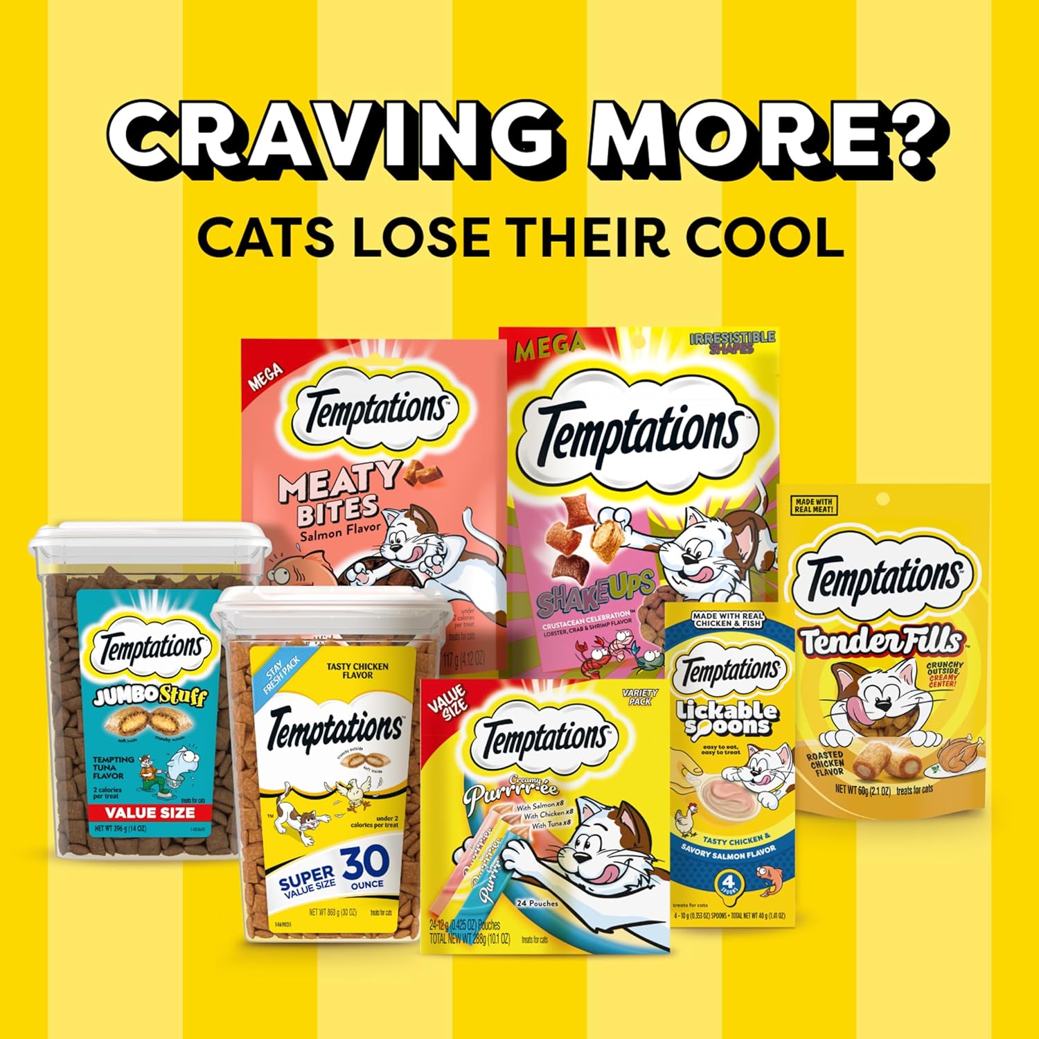 Temptations Cat Treats Classic Crunchy and Soft Cat Treats, Tasty Chicken