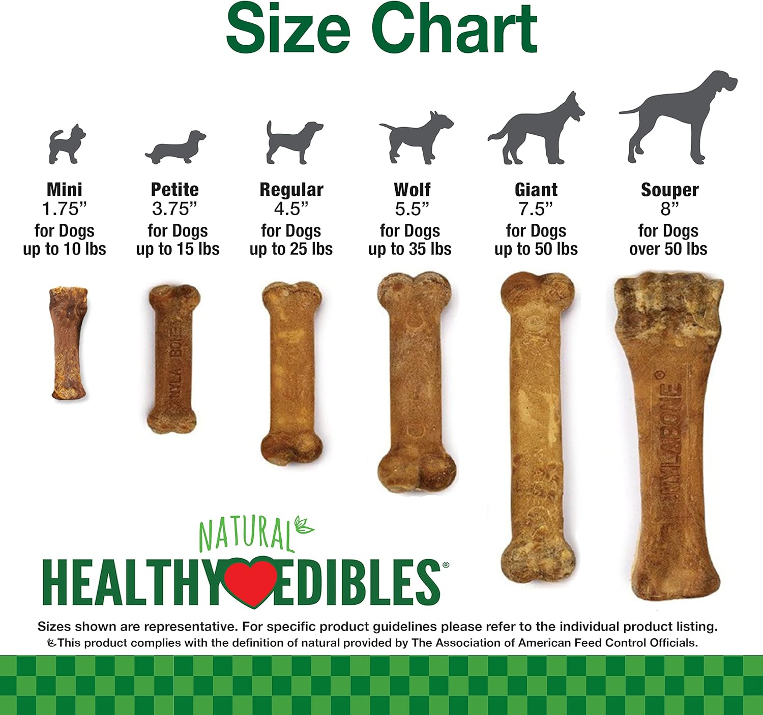 Nylabone Healthy Edibles Natural Puppy Chews Long Lasting Treats for Puppies