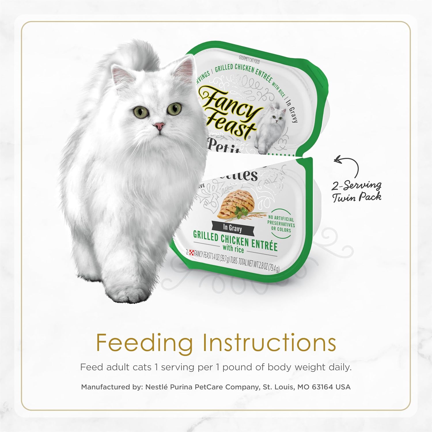 Purina Fancy Feast Gourmet Wet Cat Food Variety Pack, Petites Gravy