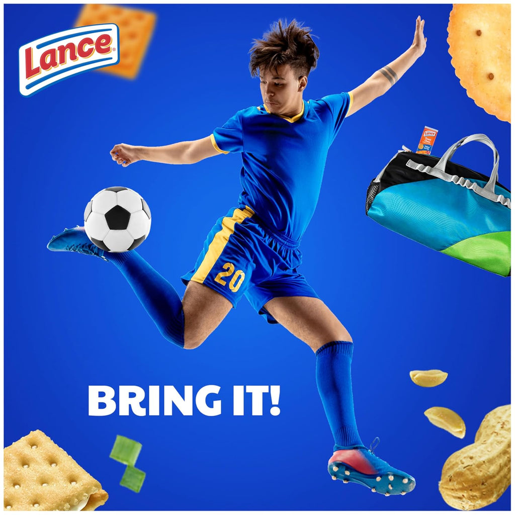 Lance Sandwich Crackers, Variety Pack, 3 Flavors, 20 Individually Wrapped