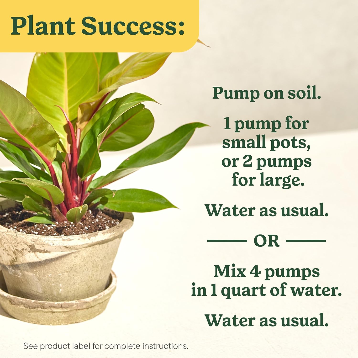 Miracle-Gro Indoor Plant Food for All Plants, Liquid Plant Food for