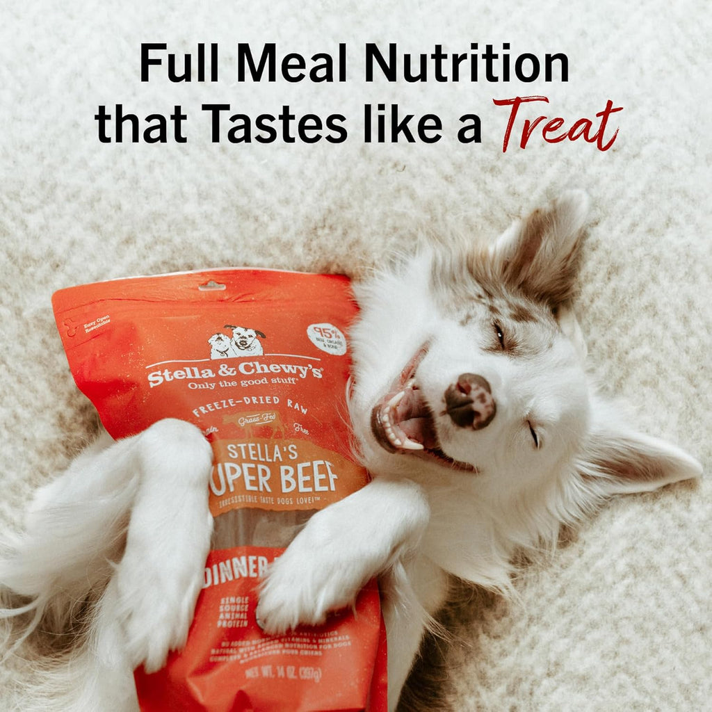 Stella & Chewy's Freeze-Dried Raw Dinner Patties - Beef Recipe - High Protein