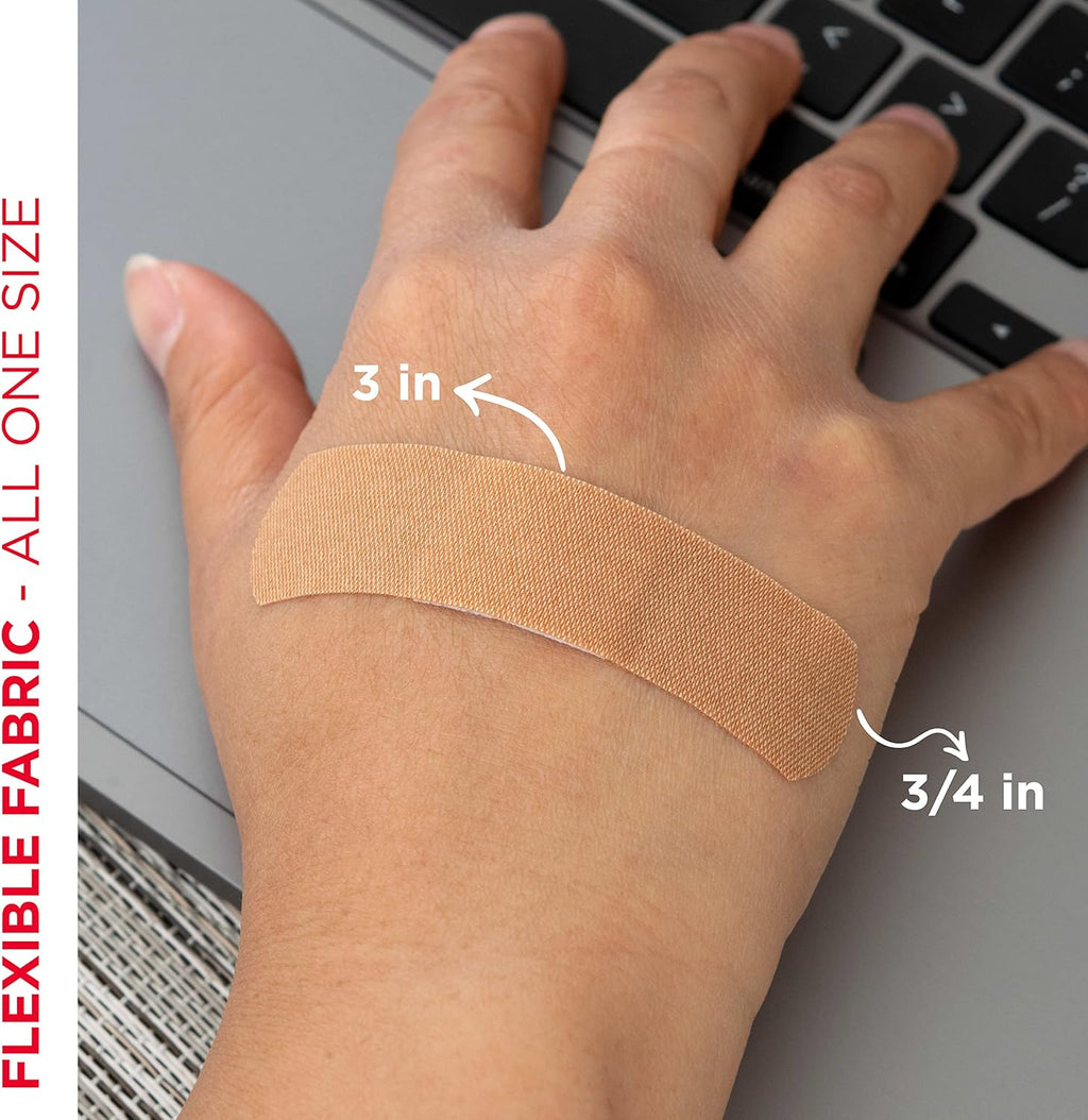 Band-Aid Brand Flexible Fabric Sterile Adhesive Bandages, Comfortable