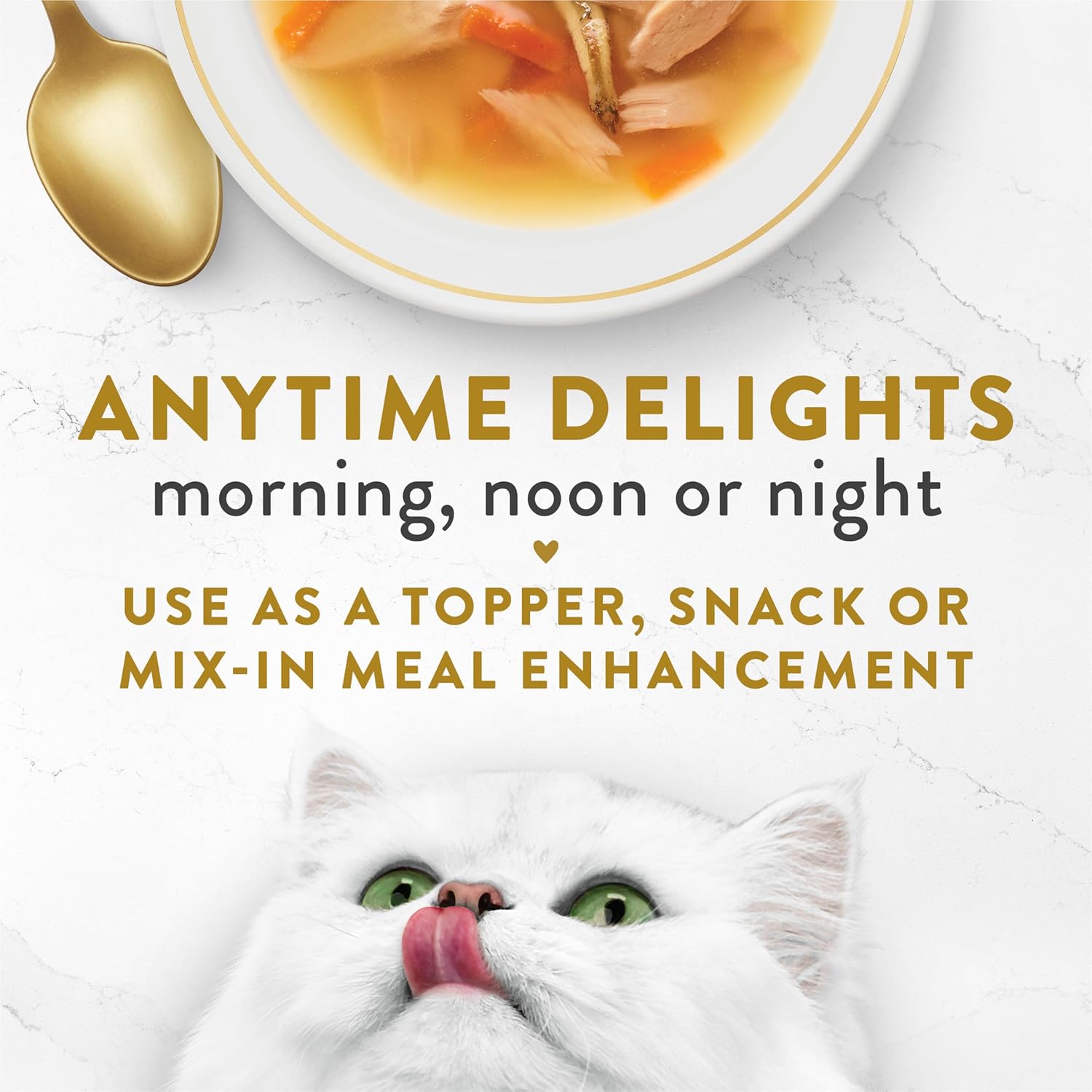 Purina Fancy Feast Lickable Wet Cat Food Broth Complement Classics Collection