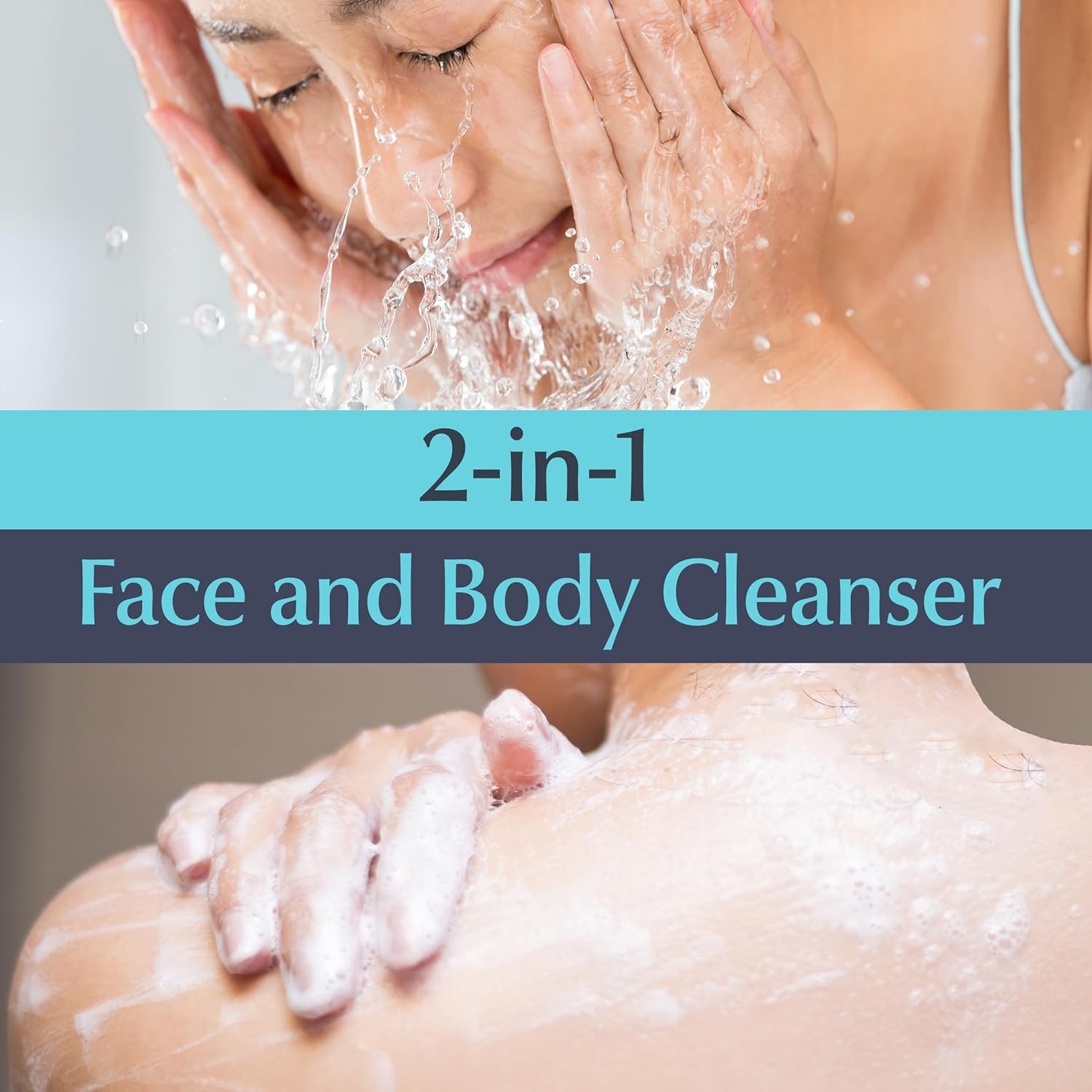 Eucerin Advanced Cleansing Body & Face Cleanser - Fragrance & Soap Free for