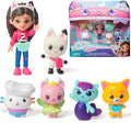 DreamWorks GABBY'S Dollhouse The Movie, Cat-Venture Crew Pack, 11-Piece Toy