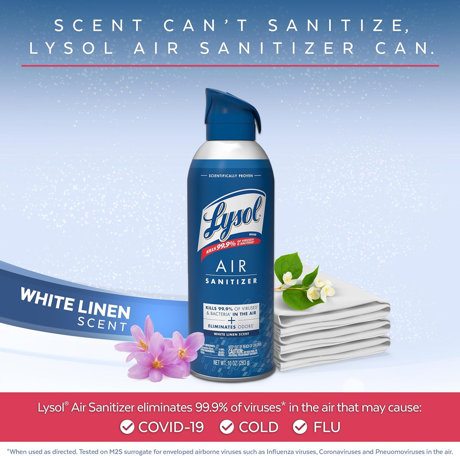 Lysol Bundle containing x2 Lysol Disinfectant Spray for Hard and Soft