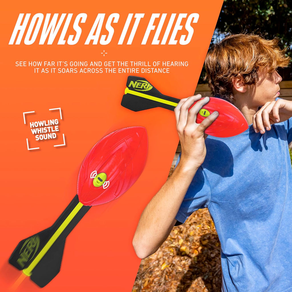 Nerf Vortex Aero Howler Foam Ball, Classic Long-Distance Football