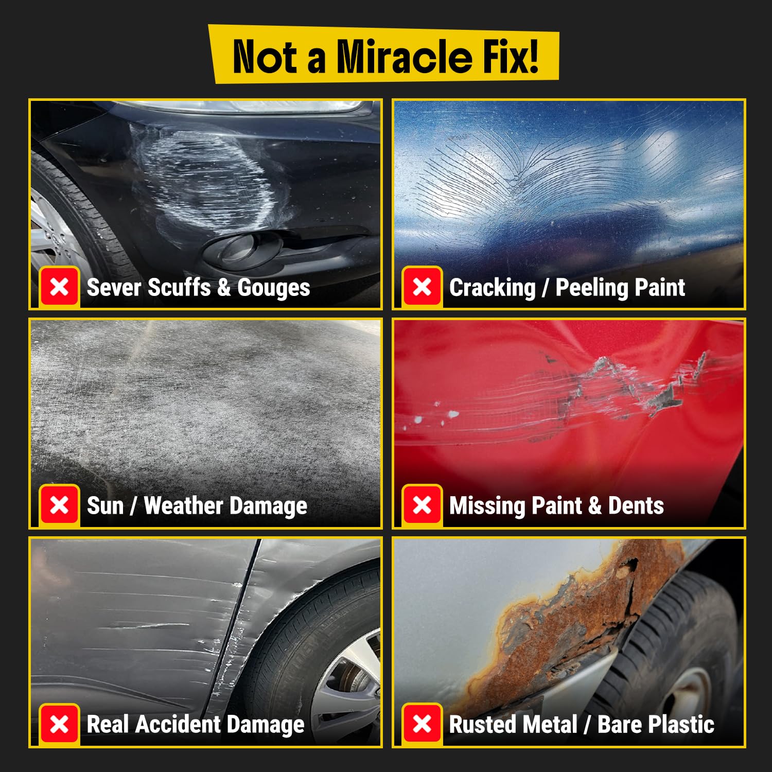Carfidant Scratch Repair and Swirl Remover - Car Paint Scratch Remover &