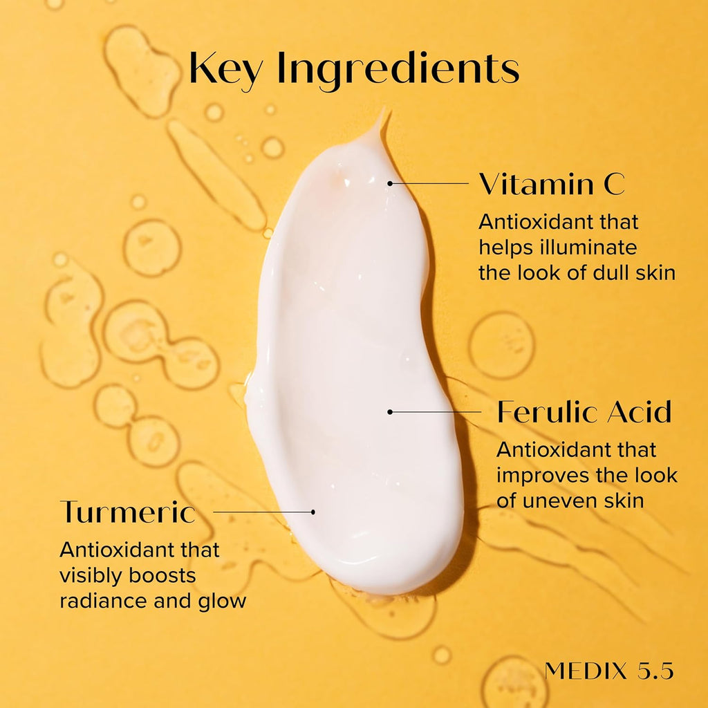 MEDIX Vitamin C Cream + Niacinamide Brightening Body Lotion