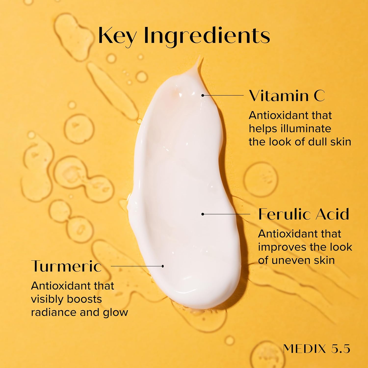 MEDIX Vitamin C Cream + Niacinamide Brightening Body Lotion