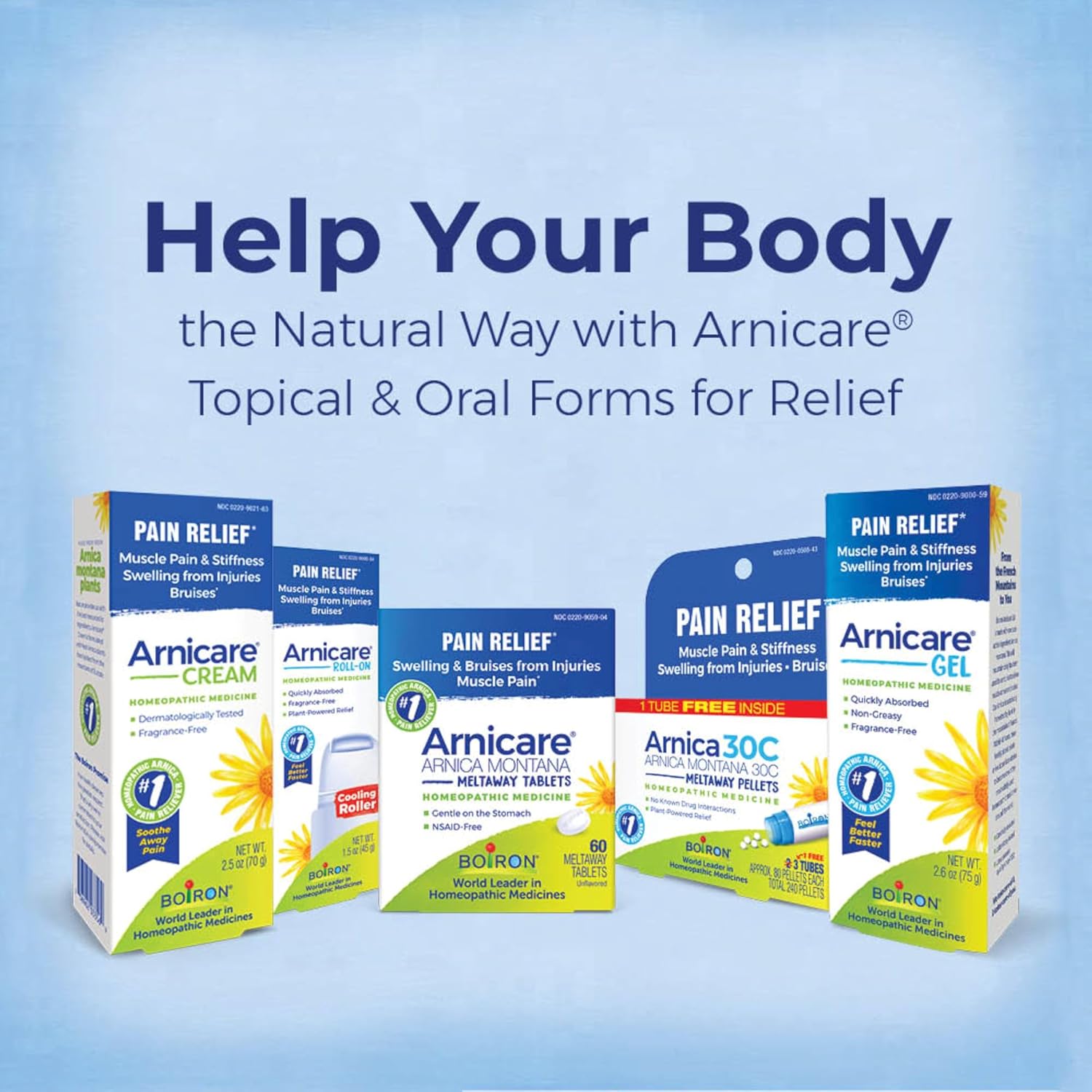 Boiron Arnica Montana 30C Homeopathic Medicine for Relief from Muscle Pain