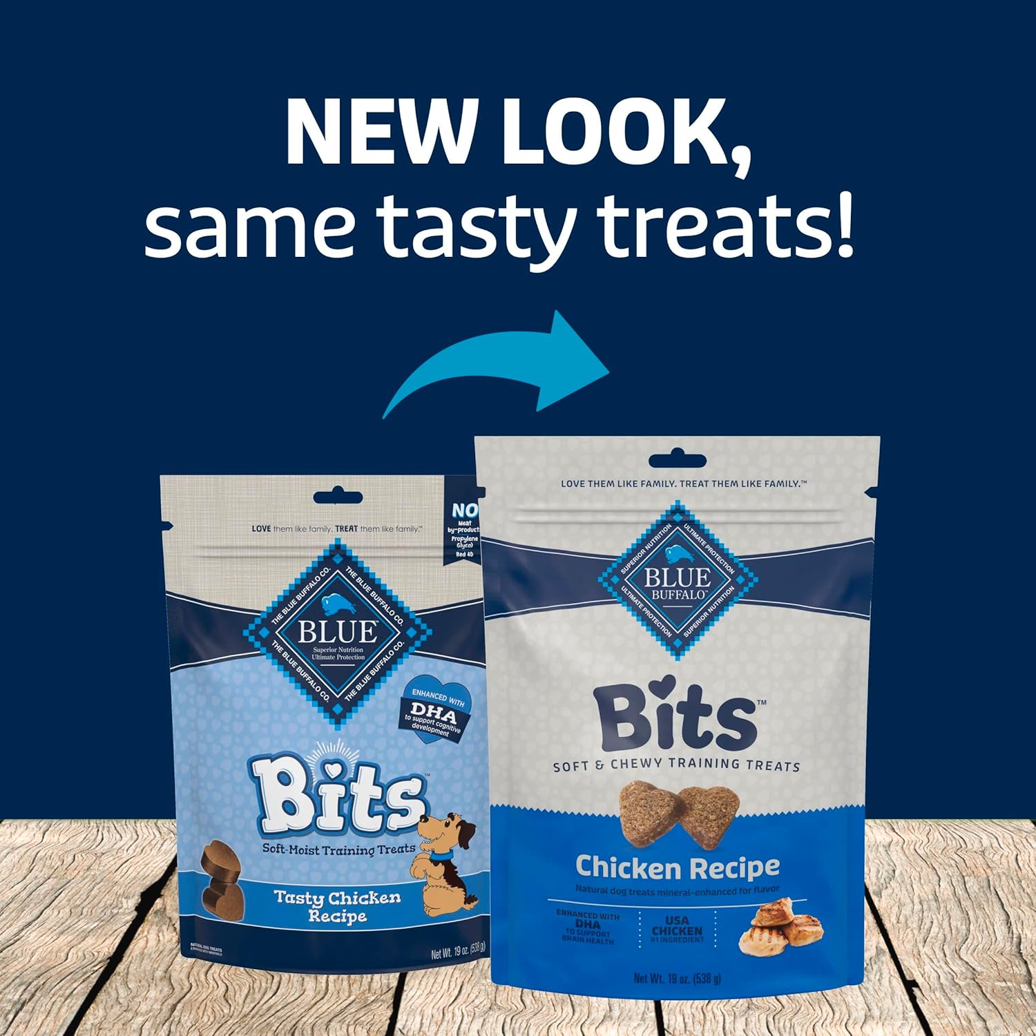 Blue Buffalo Bits Soft Dog Treats for Training, Made with Natural Ingredients