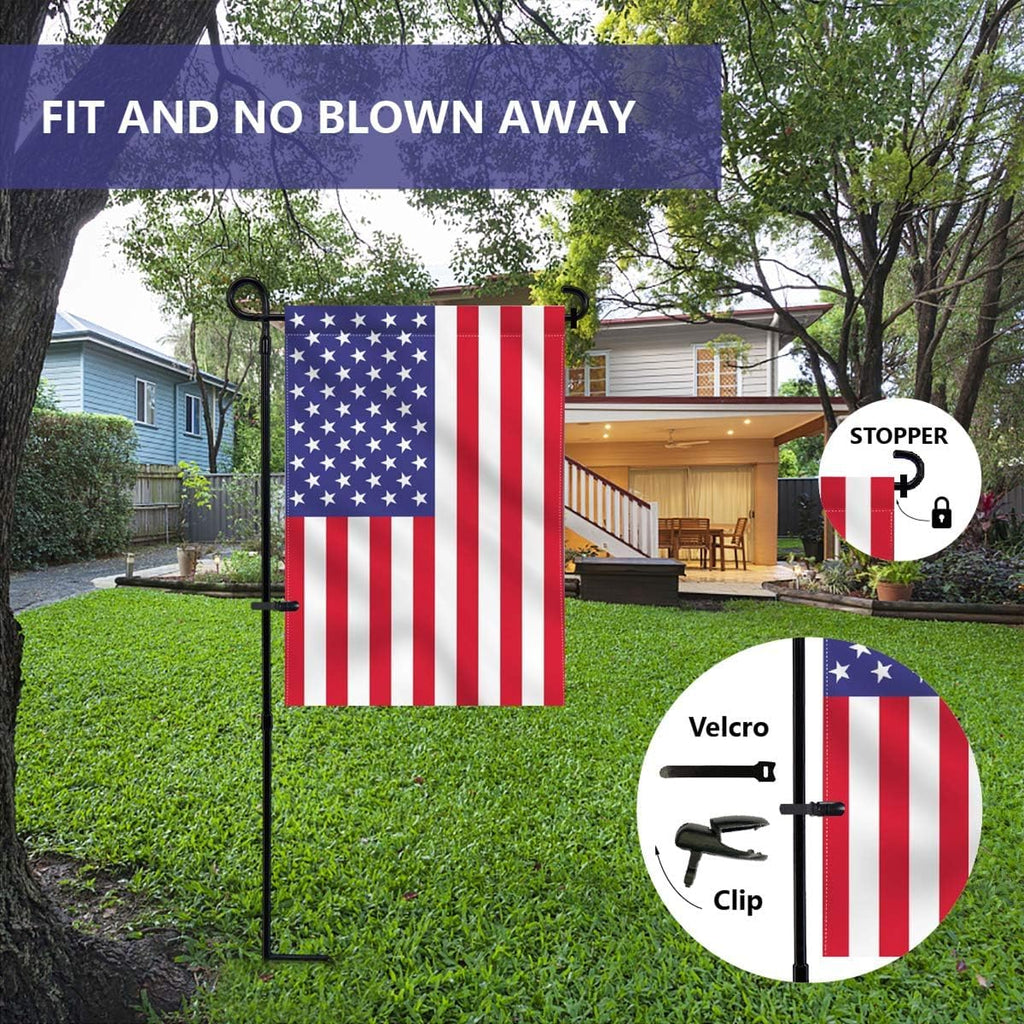 YEAHOME Garden Flag Holder Stand, Premium Yard Flag Holder Weather-Proof