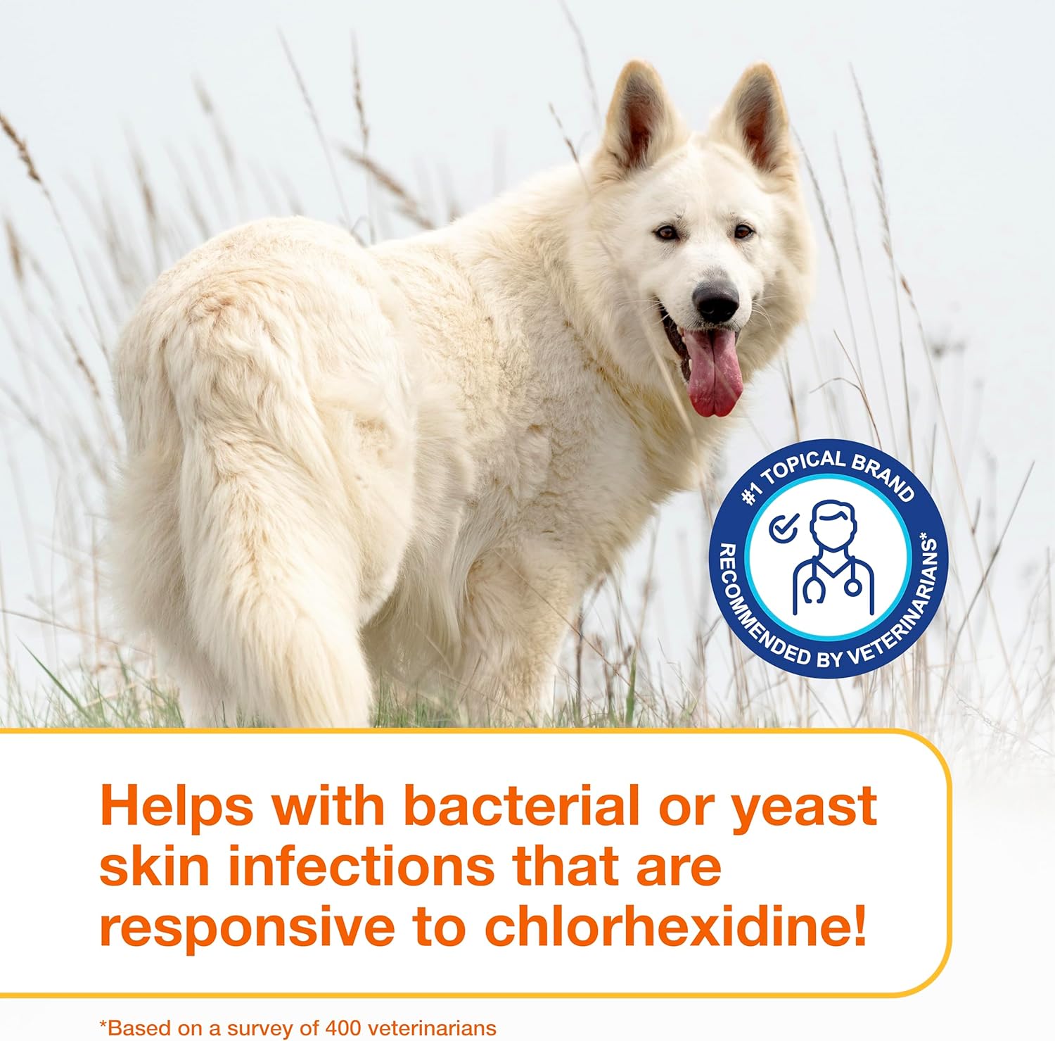 Douxo S3 Pyo Pads, Contains 3% Chlorhexidine & 0.5% Ophytrium, Antiseptic &
