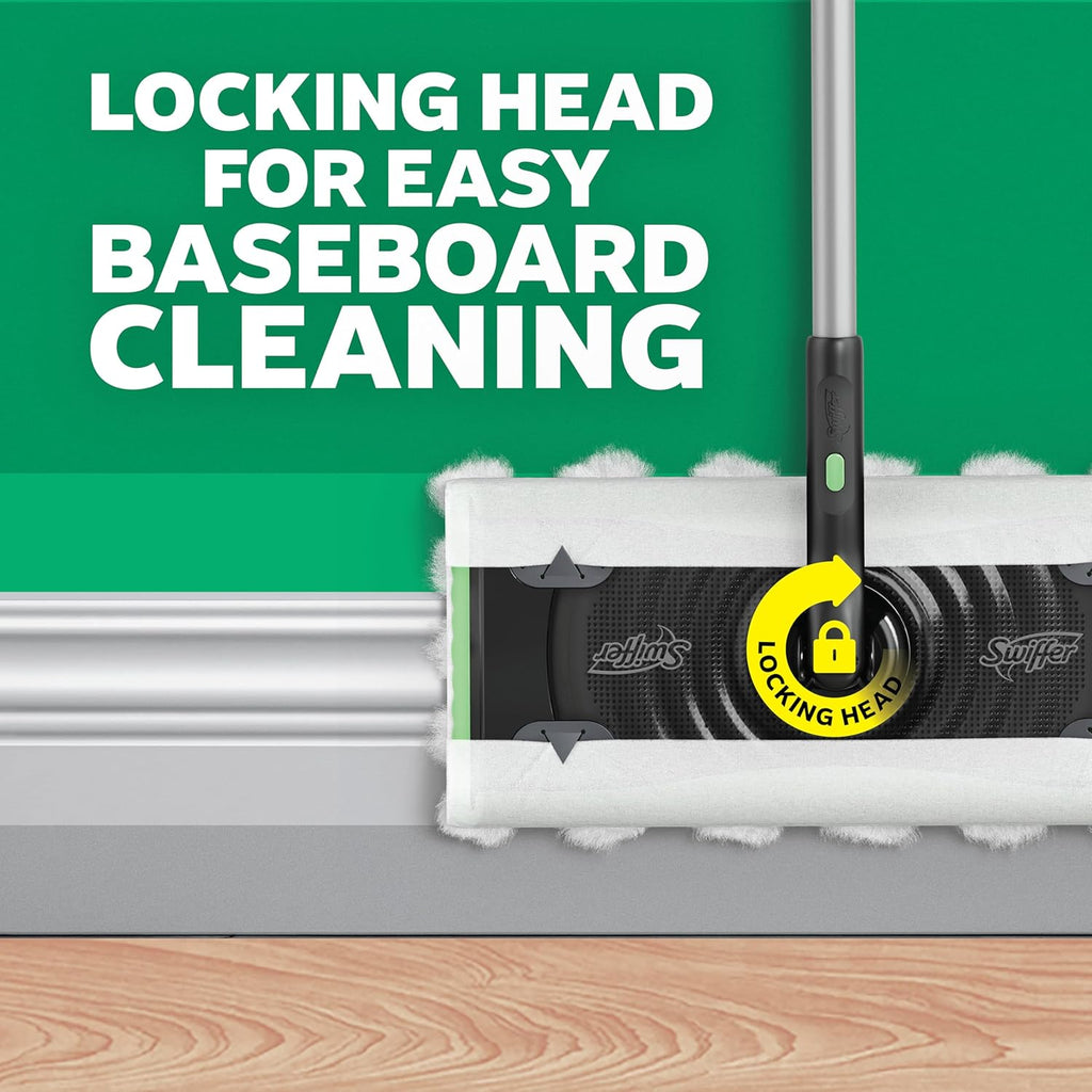 Swiffer Sweep & Mop Deluxe 2-in-1 Multi-Surface Kit for Floor Cleaning