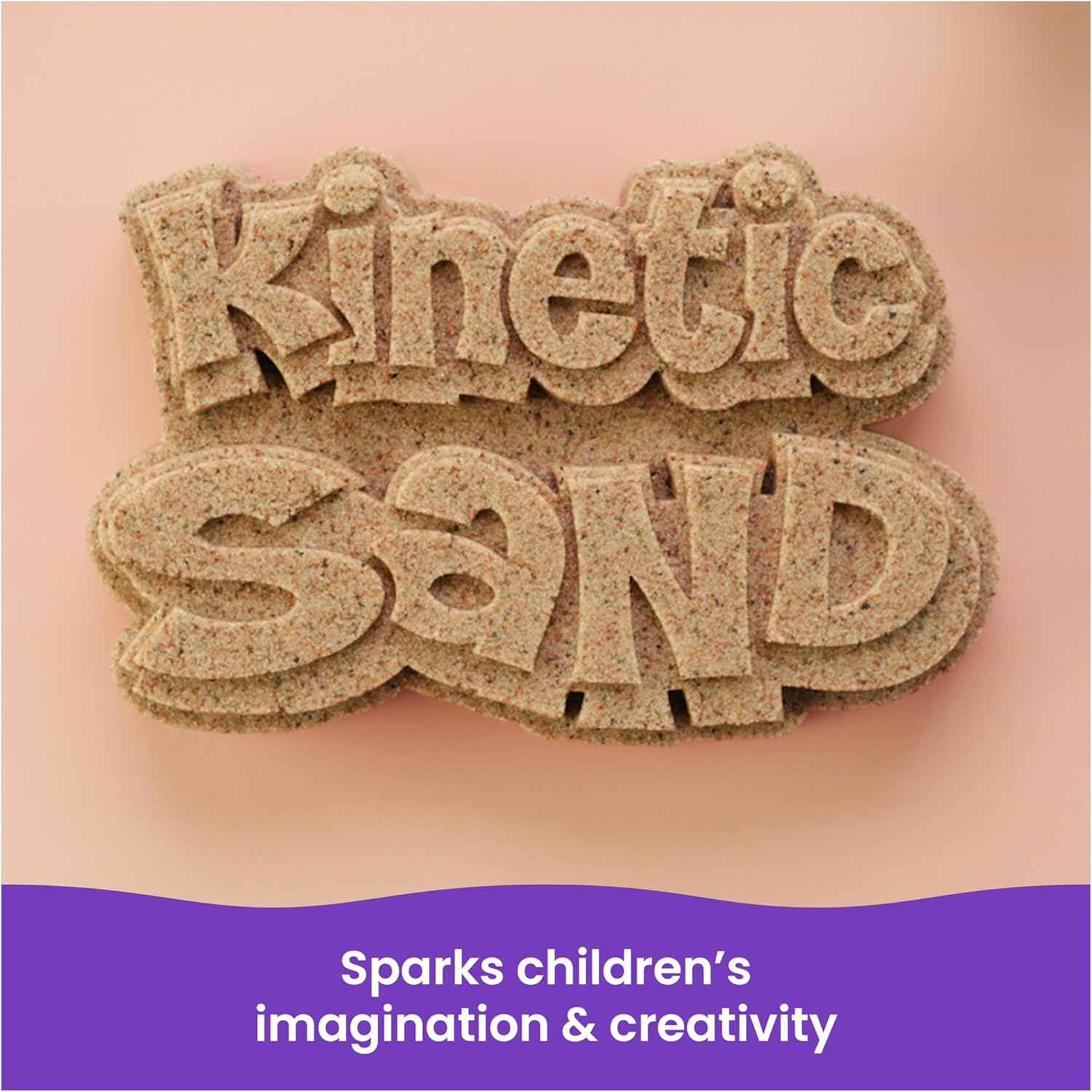 Kinetic Sand, 3.25lbs Beach Play Sand, Amazon Exclusive, Moldable Sensory