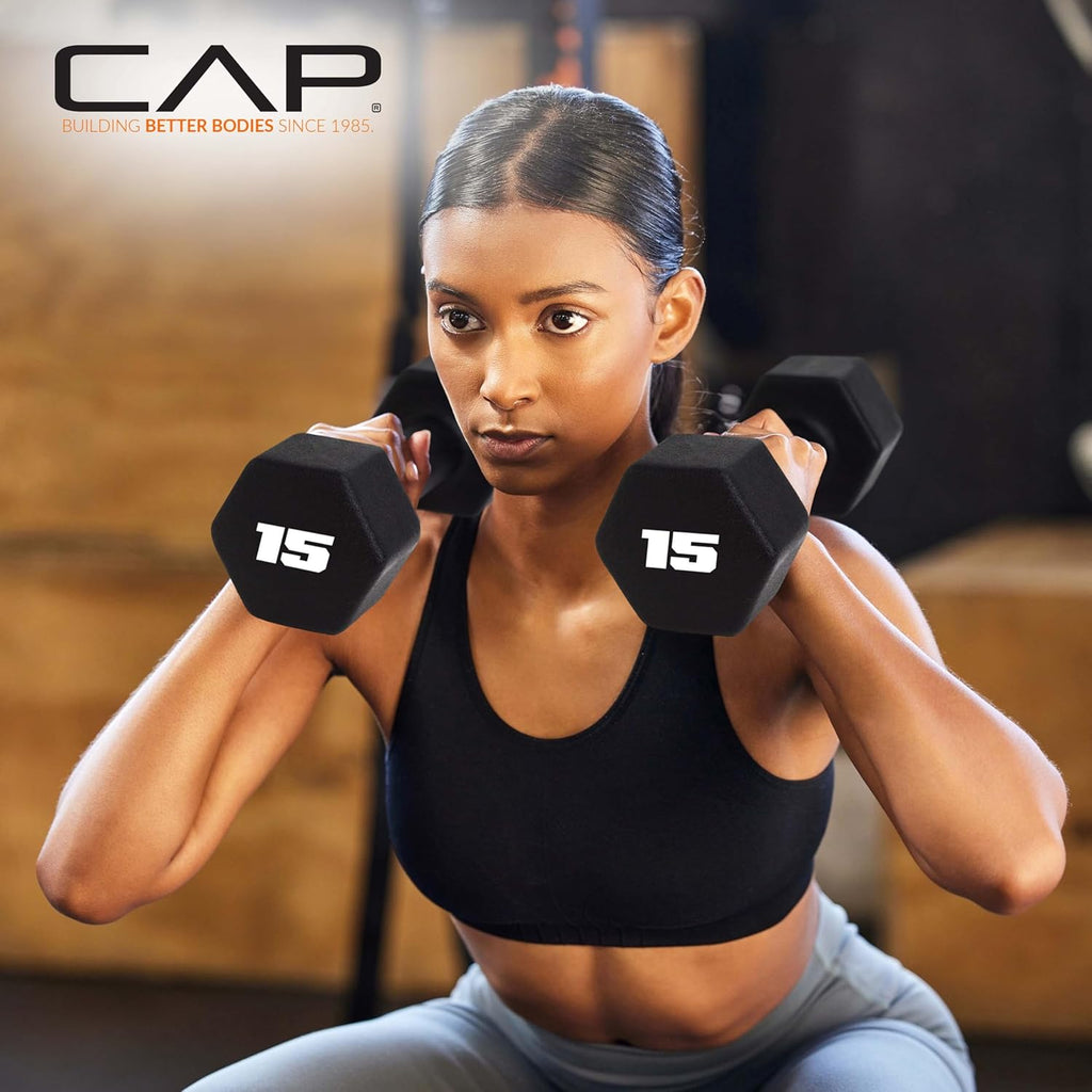 CAP Barbell Neoprene Dumbbell Weights Pairs & Sets
