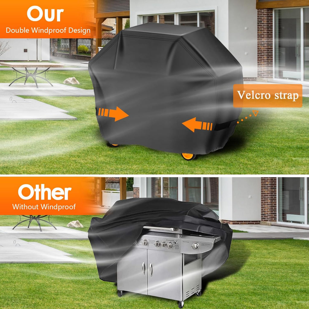 Aoretic Grill Cover, 58 inch BBQ Gas Grill Cover for Outdoor Grill, Charbroil