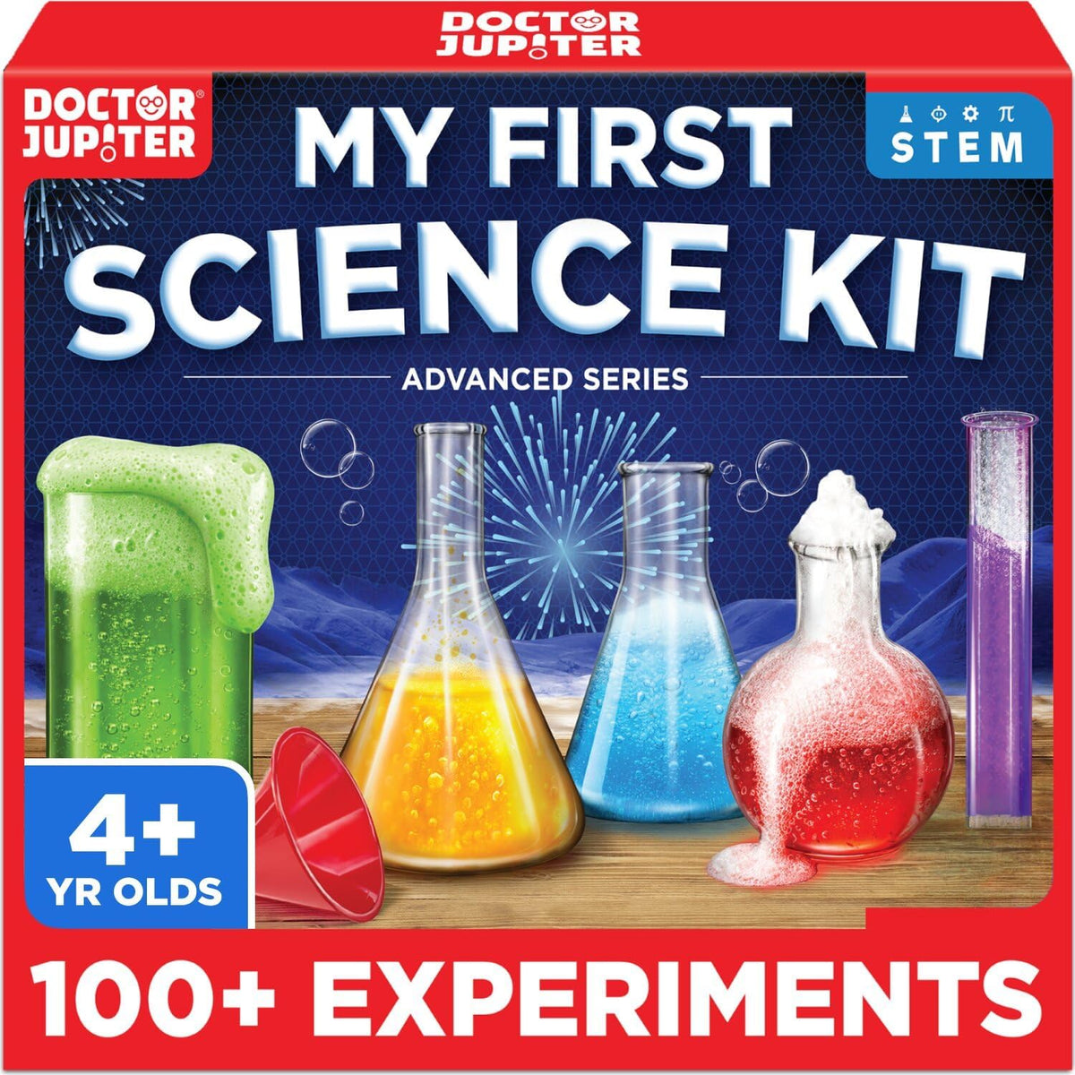 Doctor Jupiter My First Science Experiments Kit for Kids Ages 4+