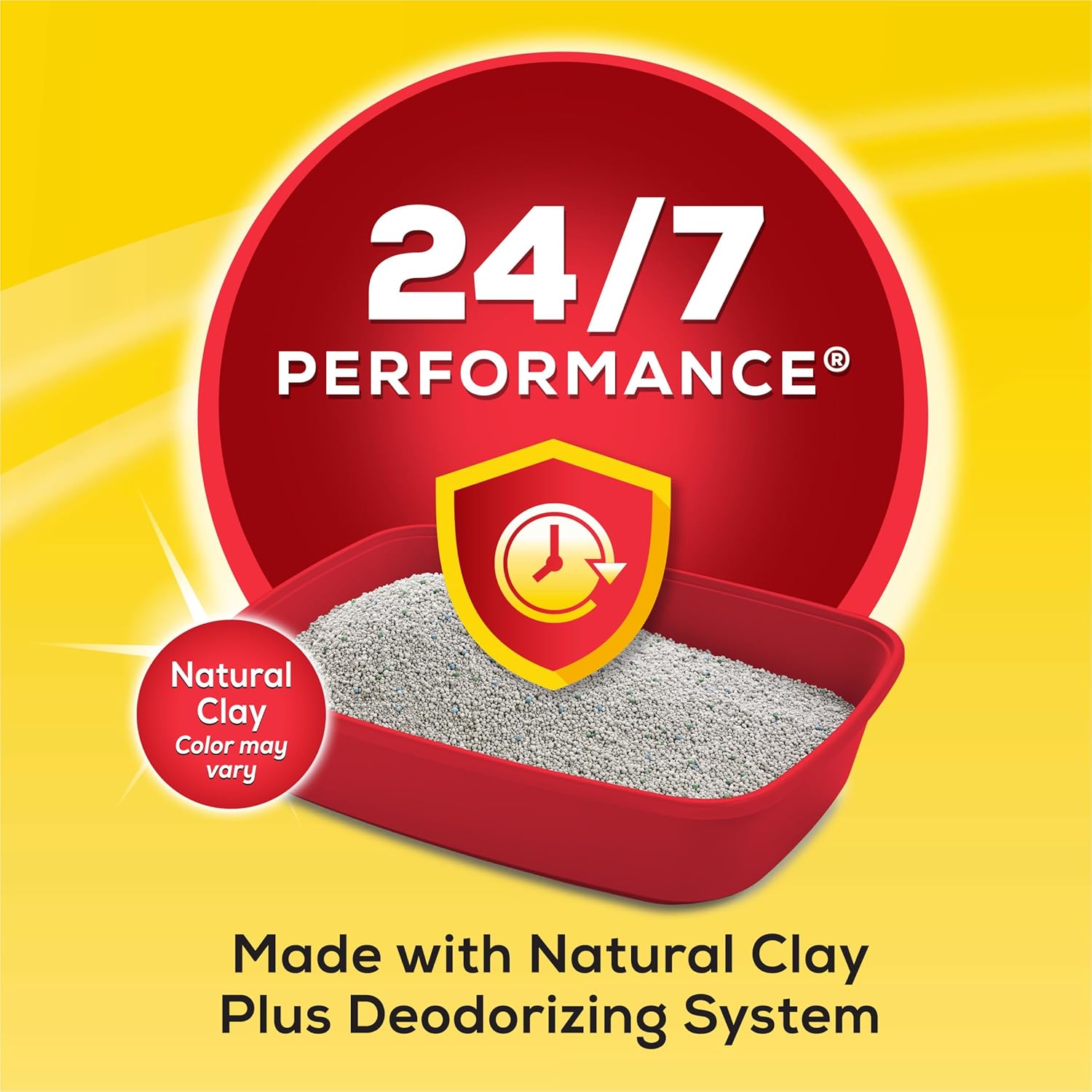 Purina Tidy Cats Clumping Cat Litter Odor Control, 24/7 Performance Multi Cat