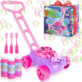 ArtCreativity Bubble Lawn Mower for Toddlers 1-3, Bubble Machine for